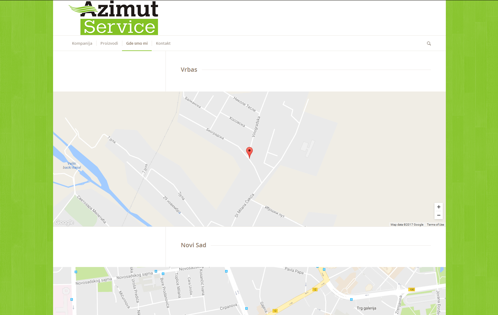 Azimut Service - Otkup polovnih paleta, ogrevno drvo, drvo za potpalu, pelet, briket - Kontakt Novi Sad Vrbas