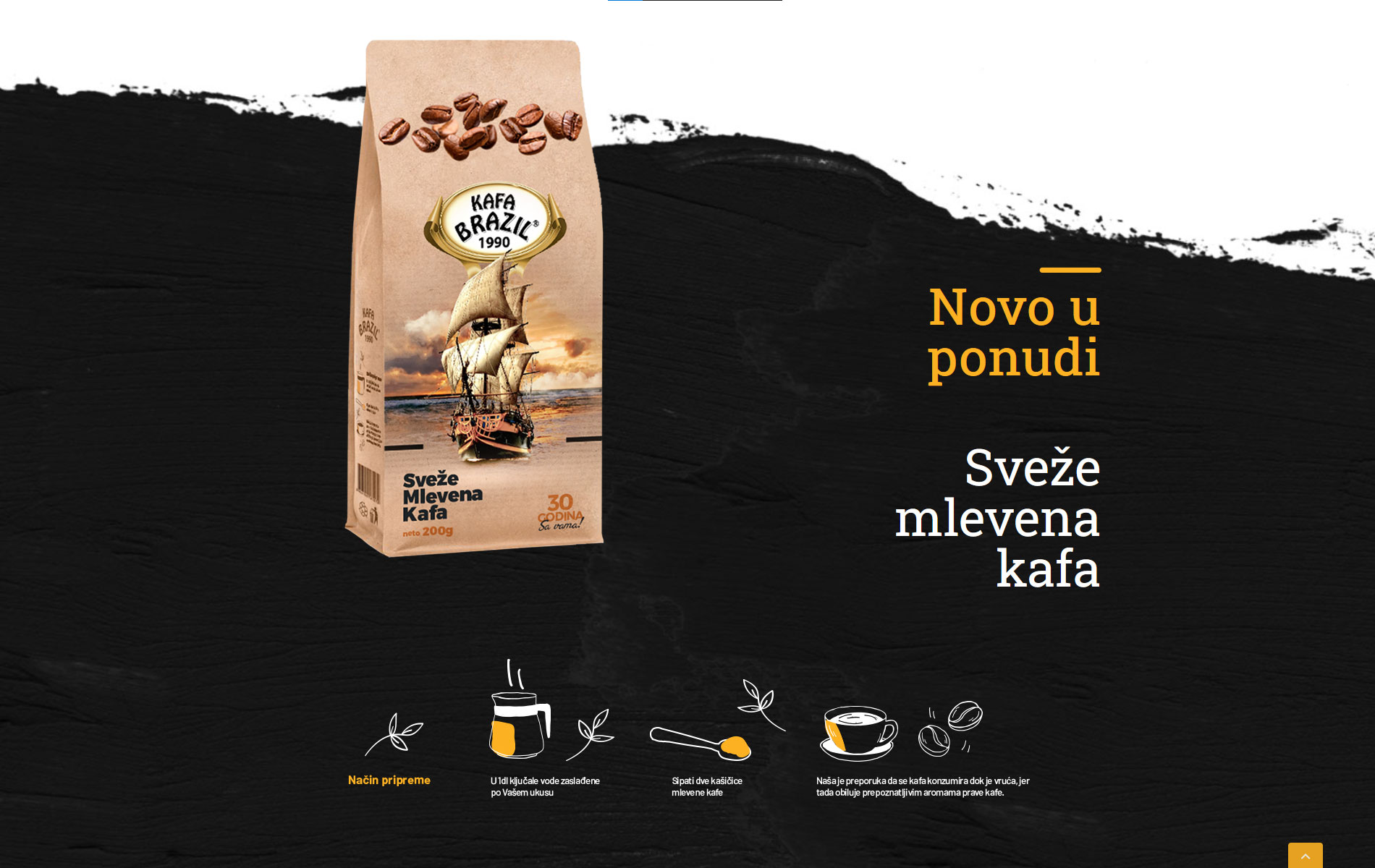 Kafa Brazil - Sveže mlevena kafa