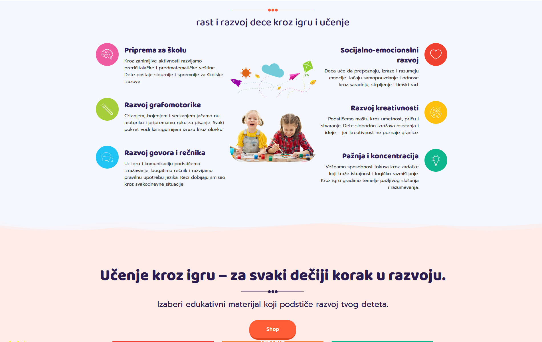 Brbljivica rast i razvoj dece