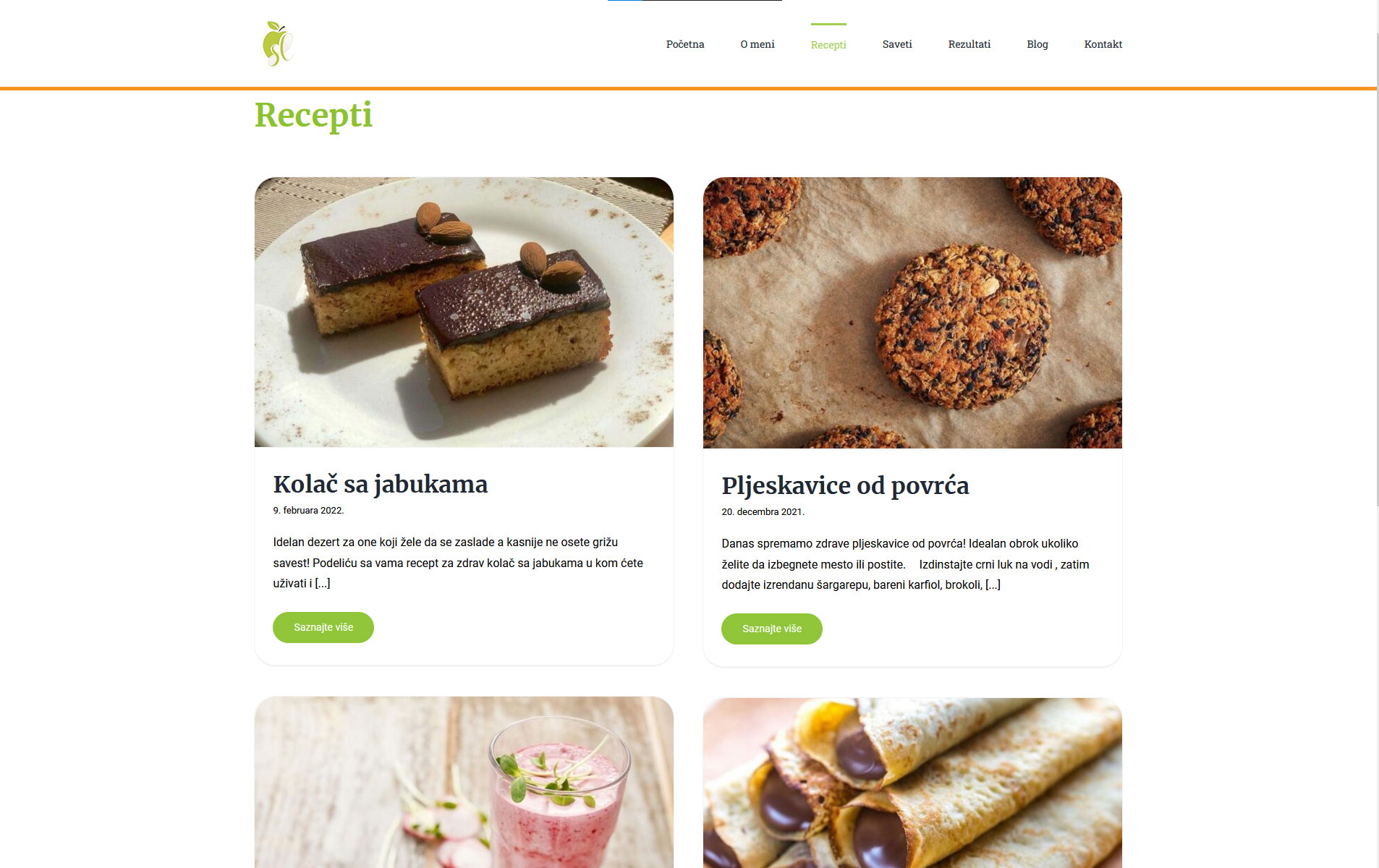 Nutricionista svetlana lazic recepti