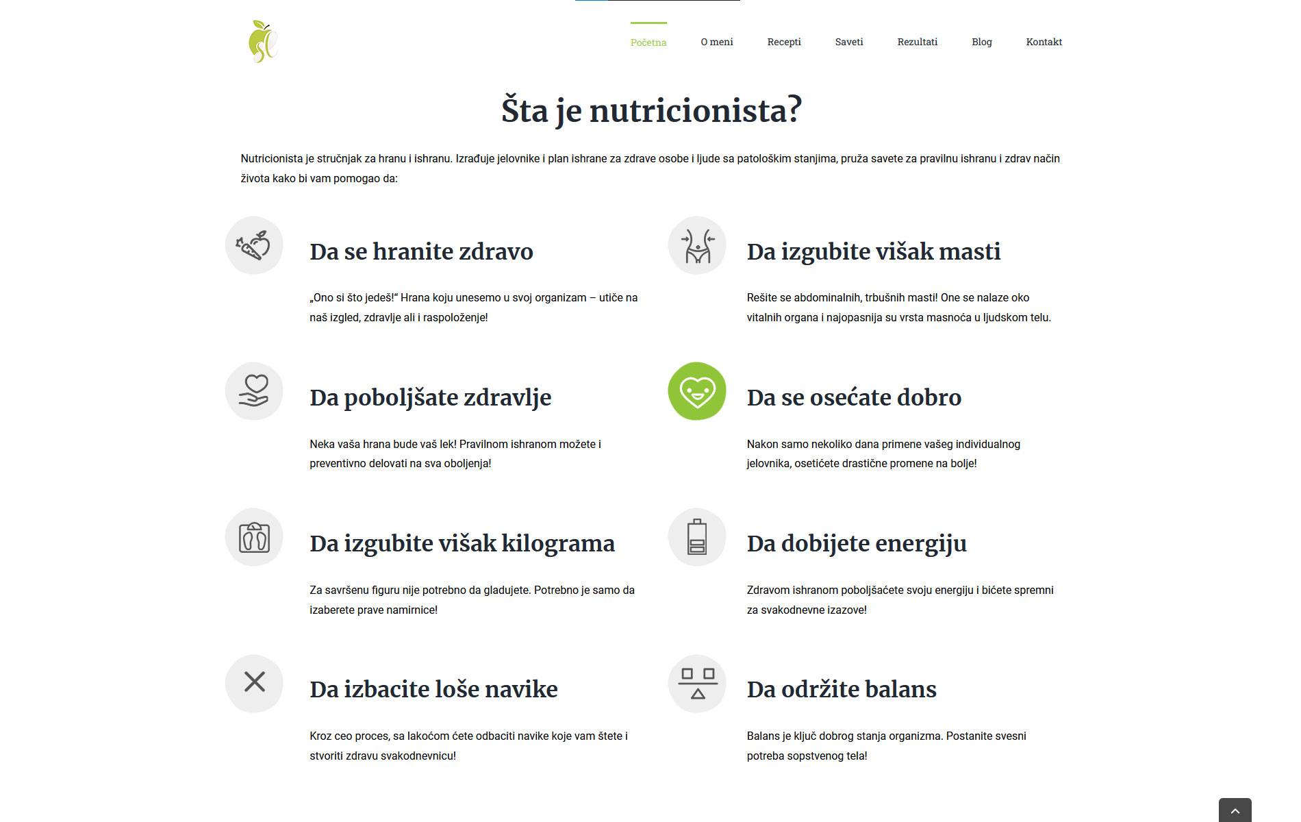 Nutricionista svetlana lazic sta je nutricionista