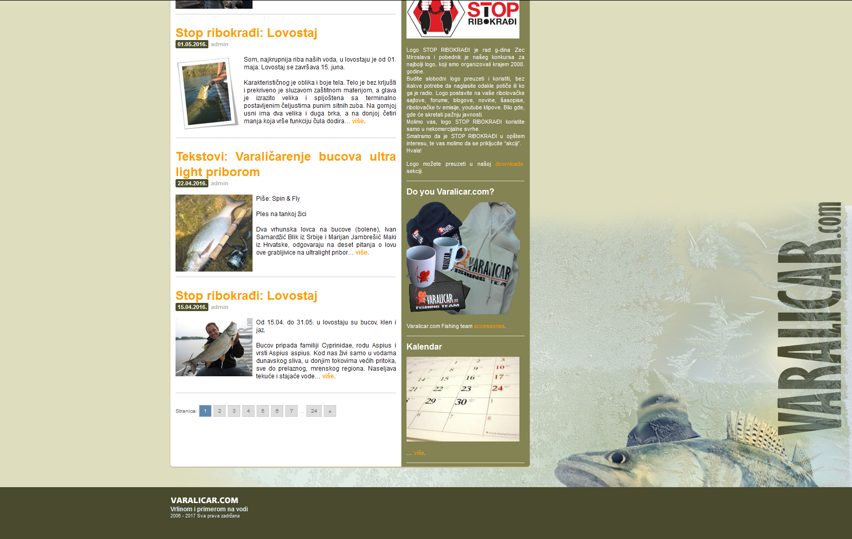 Varalicar footer